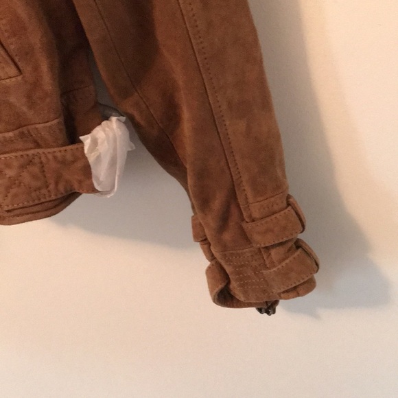 NWT Free People Avis Suede Moto Jacket size Medium - Picture 9 of 17